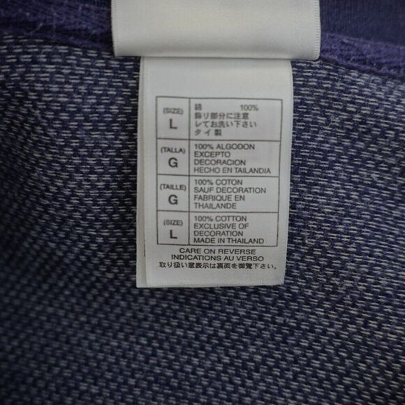 Walt Disney World Knit Blue‎ Polo Shirt Large Mickey Mouse Icon - Picture 11 of 11